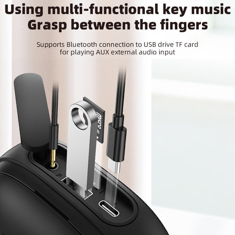 T&G TG-813 2 en 1 TWS Auricular con altavoz Bluetooth y caja de carga