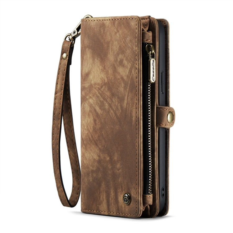 CaseMe 008 Funda de cuero multifuncional desmontable para teléfono, For iPhone 15 Pro Max, For iPhone 15 Pro, For iPhone 15 Plus, For iPhone 15