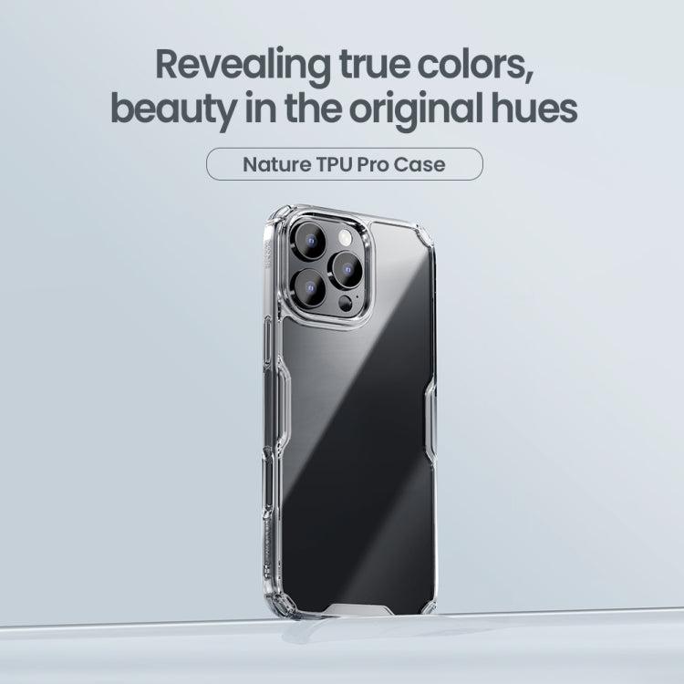 Funda para teléfono NILLKIN Ultra Clear PC + TPU, For iPhone 16 Pro Max, For iPhone 16 Pro, For iPhone 16 Plus, For iPhone 15 Pro Max, For iPhone 15 Pro, For iPhone 15