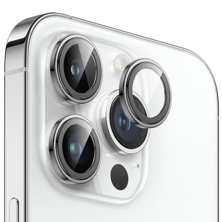 Película de cristal de lente de teléfono de cubierta completa independiente MOMAX Eagle Eye, For iPhone 15 Pro / 15 Pro Max