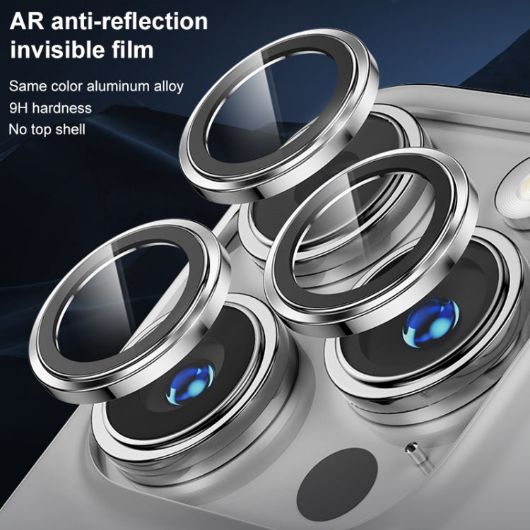 Película de cristal de lente de teléfono de cubierta completa independiente MOMAX Eagle Eye, For iPhone 15 Pro / 15 Pro Max