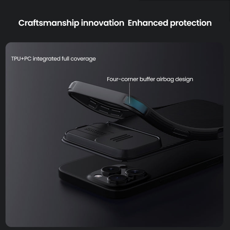 Funda magnética para teléfono NILLKIN CamShield Pro Magsafe, For iPhone 16 Pro Max, For iPhone 15 Pro