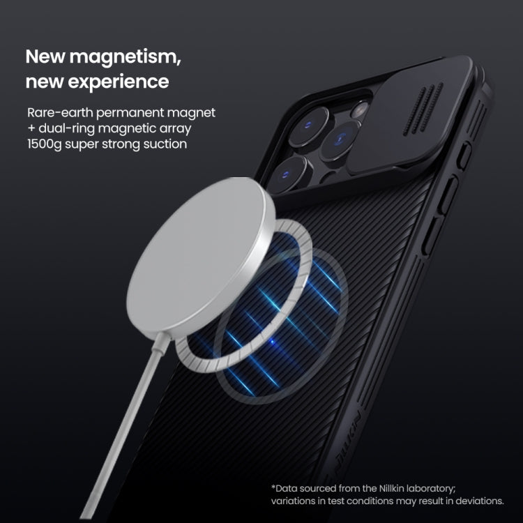 Funda magnética para teléfono NILLKIN CamShield Pro Magsafe, For iPhone 16 Pro Max, For iPhone 15 Pro