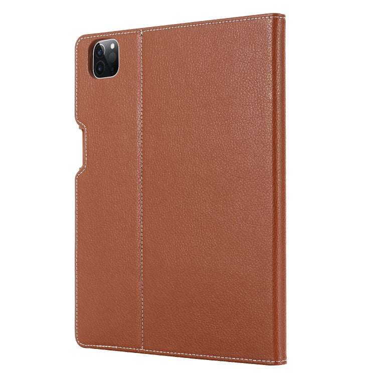 Estuche protector con tapa horizontal GEBEI PU + TPU con soporte y ranuras para tarjetas, For iPad Pro 11 inch (2020)