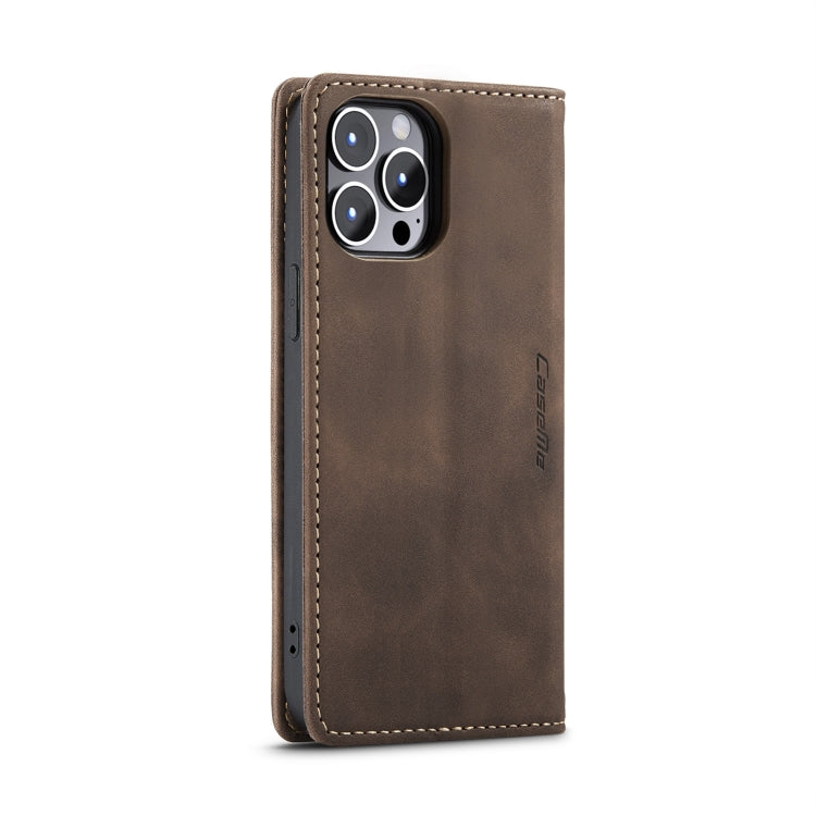 CaseMe 013 Funda de teléfono de cuero con tapa horizontal multifuncional, For iPhone 15 Pro Max, For iPhone 15 Pro, For iPhone 15 Plus, For iPhone 15