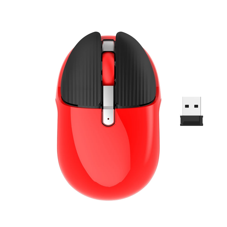 HXSJ M106 2.4GHZ 1600dpi Ratón inalámbrico monomodo USB recargable
