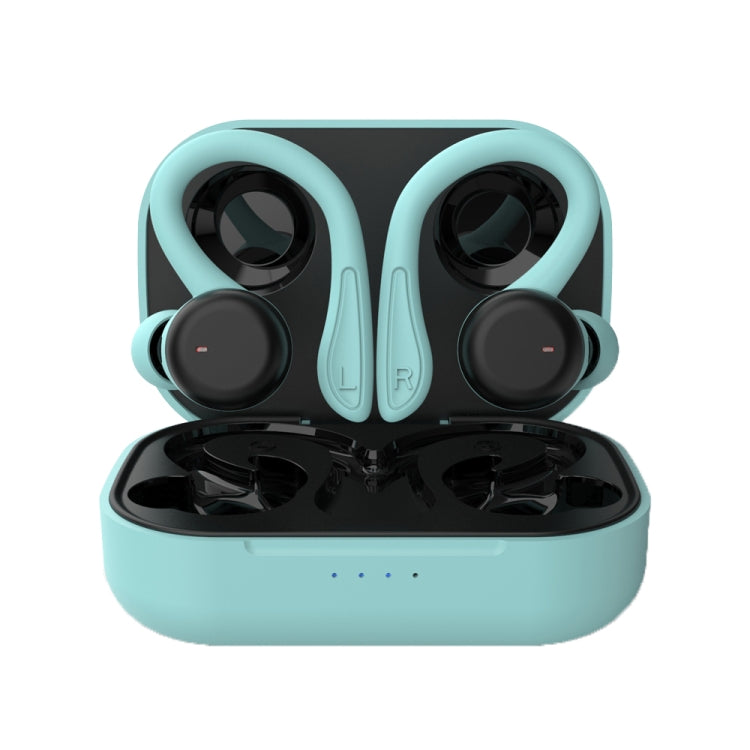 T&G T40 TWS IPX6 Auriculares inalámbricos Bluetooth con oreja colgante impermeables con caja de carga