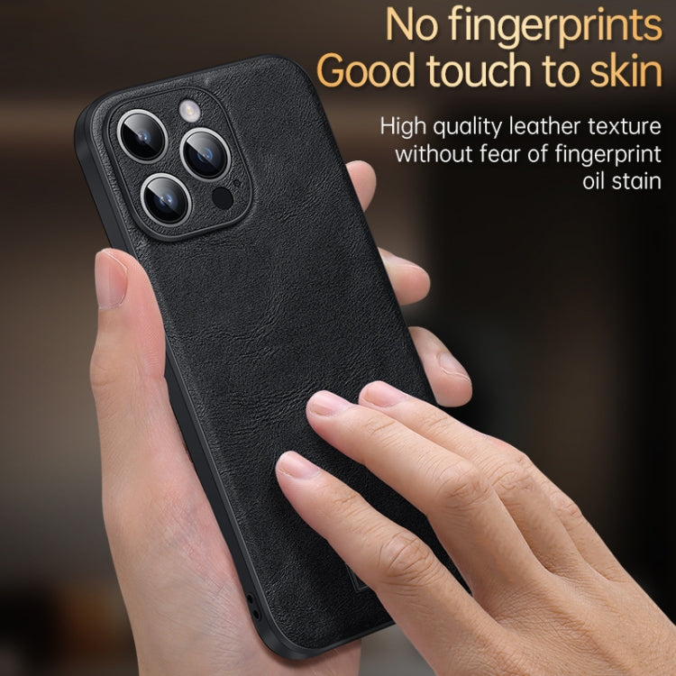 SULADA TPU a prueba de golpes + Funda de cuero hecha a mano para teléfono, For iPhone 16 Pro Max, For iPhone 16 Pro, For iPhone 16 Plus, For iPhone 16, For iPhone 15 Pro Max, For iPhone 15 Pro, For iPhone 15 Plus, For iPhone 15