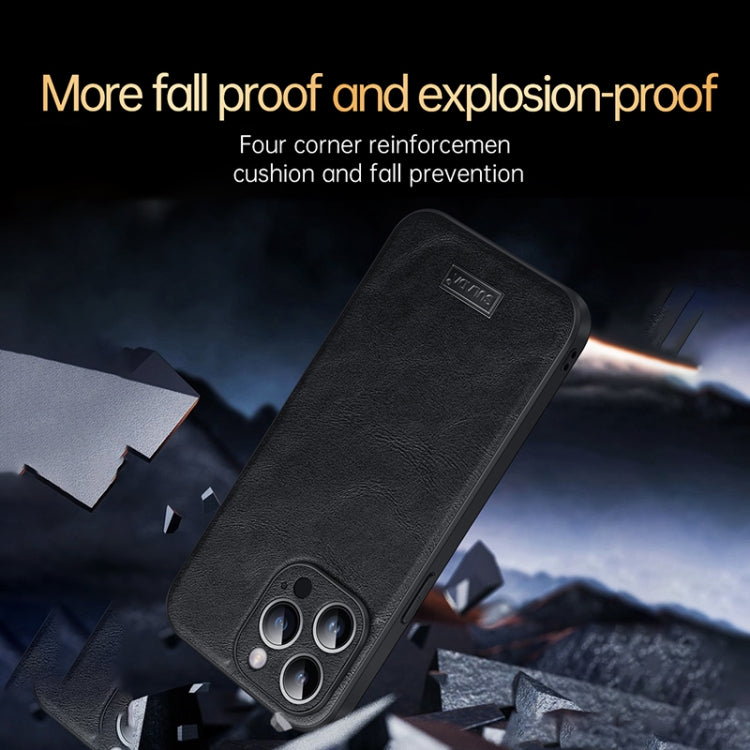 SULADA TPU a prueba de golpes + Funda de cuero hecha a mano para teléfono, For iPhone 16 Pro Max, For iPhone 16 Pro, For iPhone 16 Plus, For iPhone 16, For iPhone 15 Pro Max, For iPhone 15 Pro, For iPhone 15 Plus, For iPhone 15