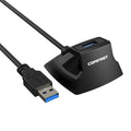 COMFAST CF-U318 Cable de extensión USB 3.0 de alta velocidad de 1,2 m con base, With Base 1.2m