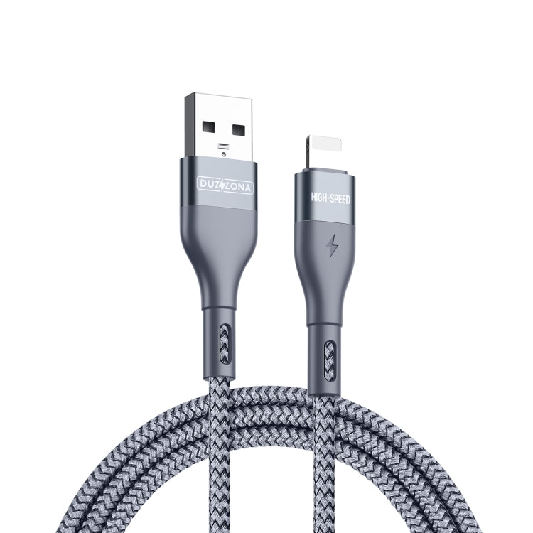 DUZZONA A7 2.4A Cable de datos de carga USB a 8 pines, 1m, 2m