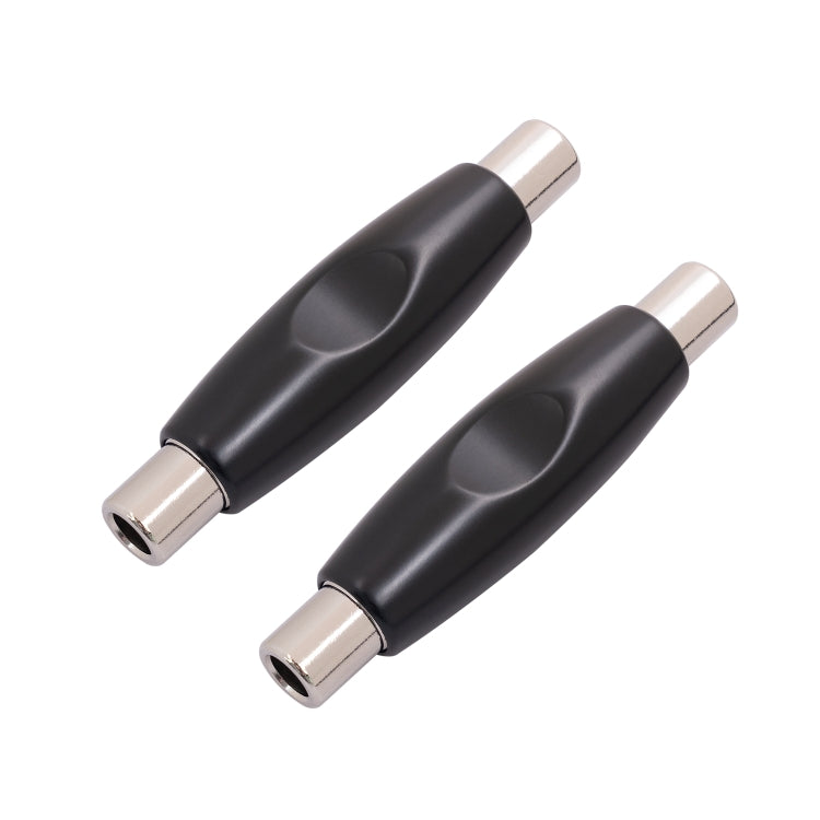 TC302 Adaptador de cable de audio estéreo TRS para guitarra hembra a hembra de 6,35 mm