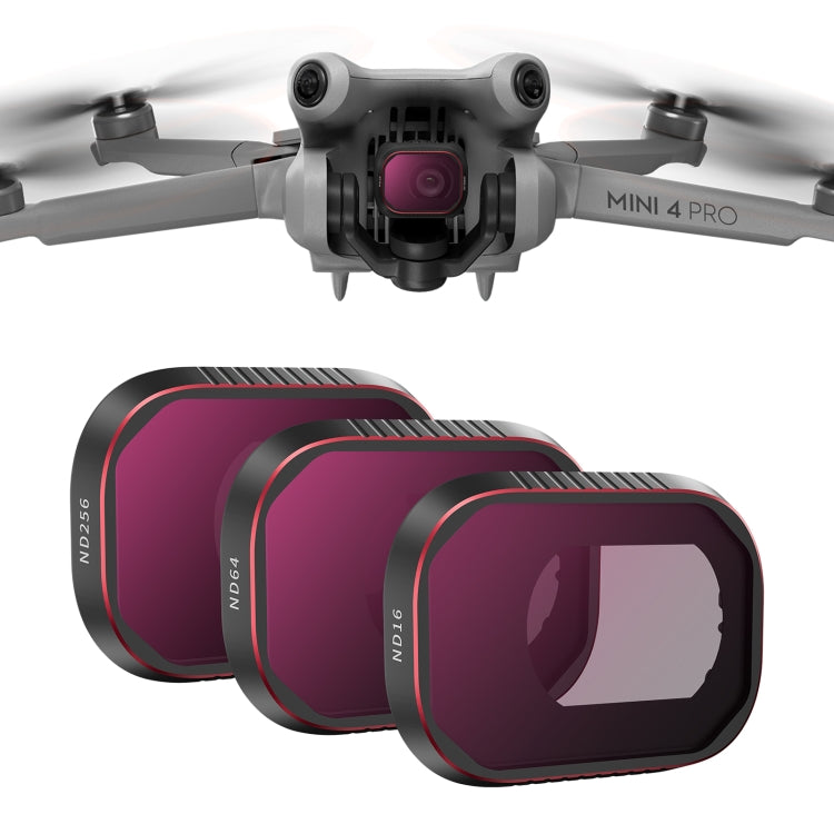 Para filtro de lente de Dron DJI Mini 4 Pro STARTRC, ND16/64/256, Adjustable CPL, Adjustable UV, 4 in 1 ND8/16/64/256PL, CPL ND8/16/32/64/256, CPL UV ND8/16/32/64