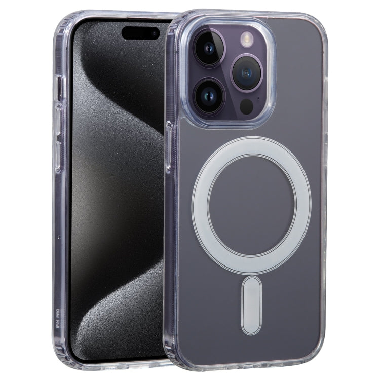 Funda para teléfono transparente magnética GEBEI MagSafe, For iPhone 15 Pro Max, For iPhone 15 Pro, For iPhone 15 Plus, For iPhone 15