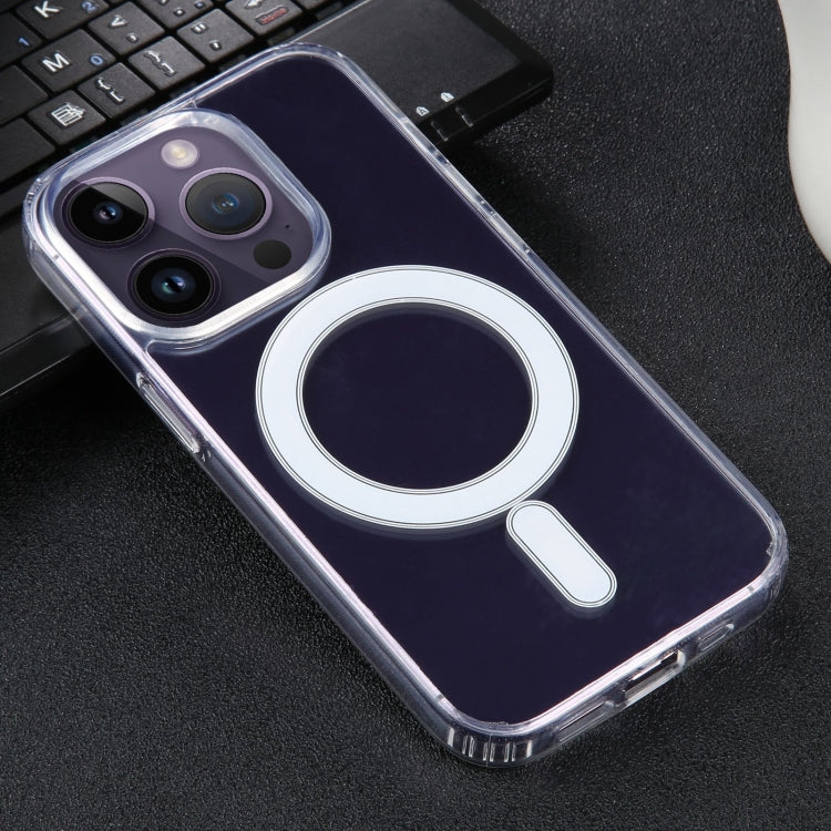 Funda para teléfono transparente magnética GEBEI MagSafe, For iPhone 15 Pro Max, For iPhone 15 Pro, For iPhone 15 Plus, For iPhone 15