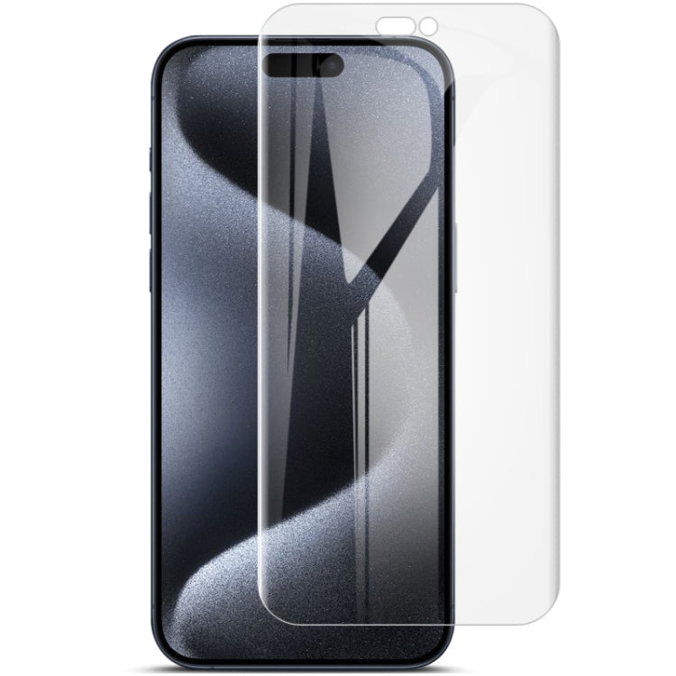 2 unids/set imak protector de película de hidrogel de pantalla completa curvada, For iPhone 15 Pro Max, For iPhone 15 Pro, For iPhone 15 Plus, For iPhone 15