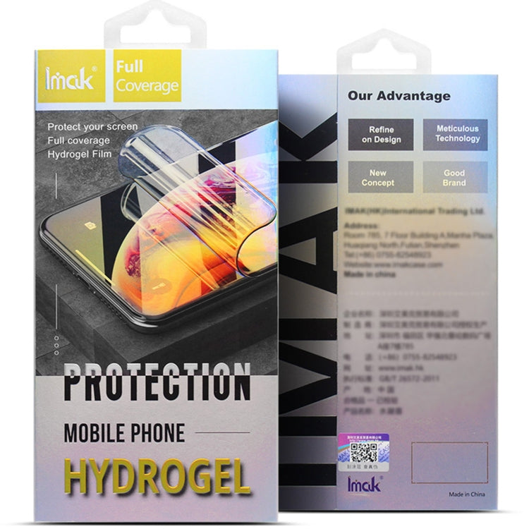 2 unids/set imak protector de película de hidrogel de pantalla completa curvada, For iPhone 15 Pro Max, For iPhone 15 Pro, For iPhone 15 Plus, For iPhone 15