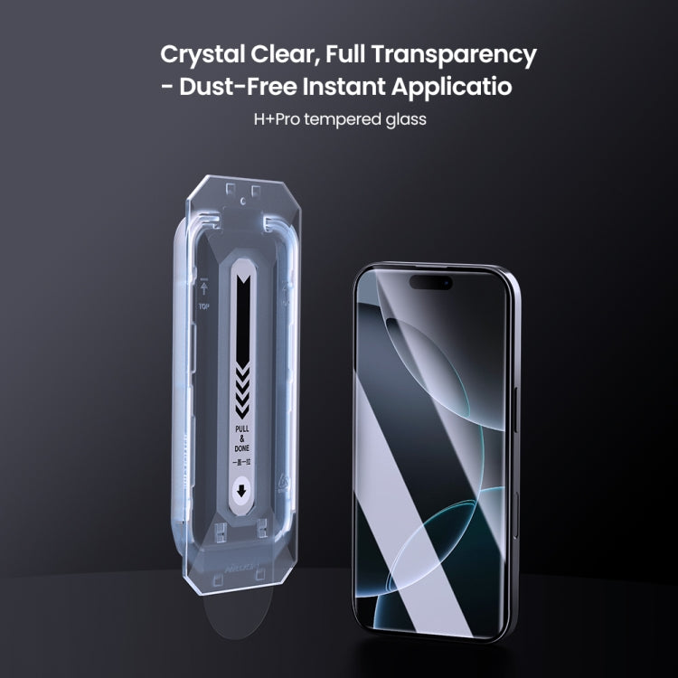 Película de vidrio templado a prueba de explosiones NILLKIN H+Pro 0,2 mm 9H, For iPhone 16 Pro Max, For iPhone 16 Pro, For iPhone 16 Plus, For iPhone 16, For iPhone 15 Pro Max, For iPhone 15 Pro, For iPhone 15 Plus, For iPhone 15