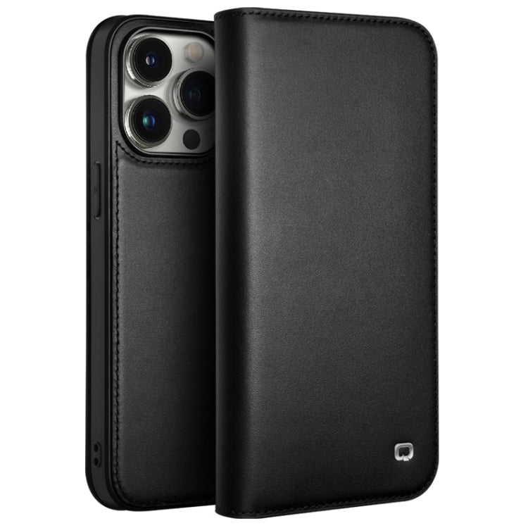 Funda para teléfono QIALINO Classic Gen2 de cuero genuino, For iPhone 15 Pro Max, For iPhone 15 Pro, For iPhone 15 Plus, For iPhone 15