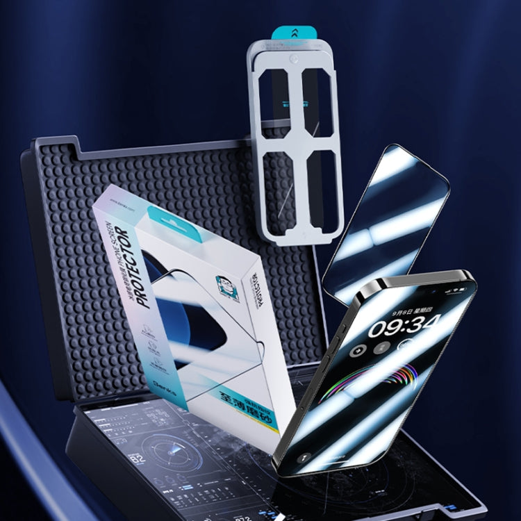 Película de vidrio templado Benks Ice Sense Gaming Master Edition, For iPhone 15 Pro Max, For iPhone 15 Pro, For iPhone 15 Plus, For iPhone 15