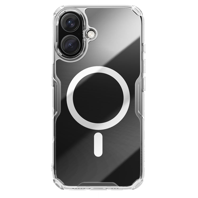 Funda para teléfono NILLKIN Ultra Clear Magsafe PC + TPU, For iPhone 16 Pro Max, For iPhone 16 Pro, For iPhone 16 Plus, For iPhone 15 Pro Max, For iPhone 15 Pro, For iPhone 15 Plus, For iPhone 15