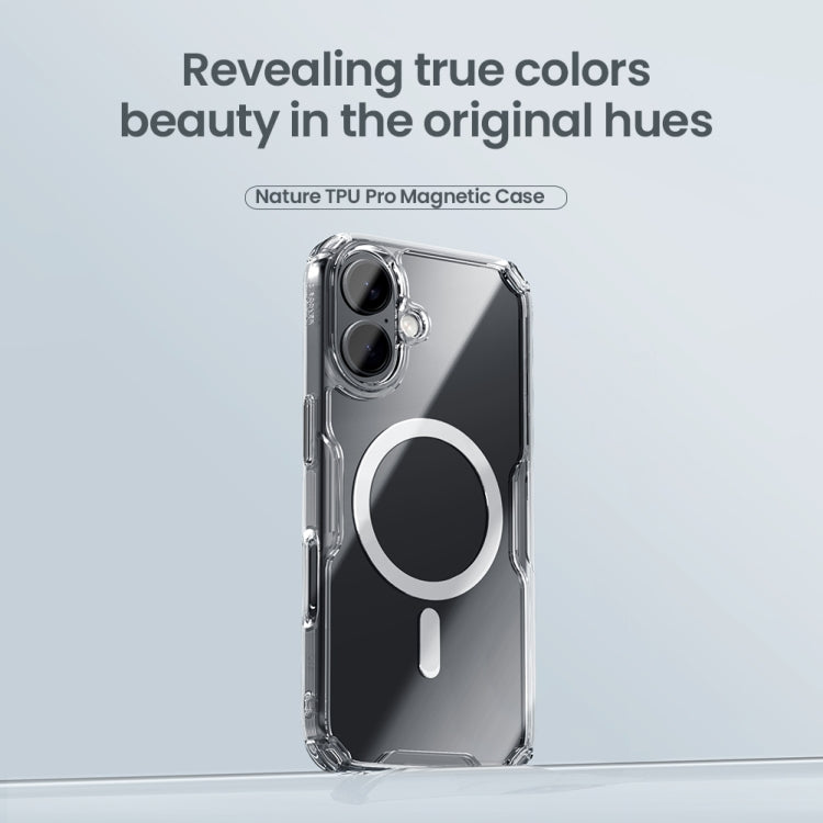 Funda para teléfono NILLKIN Ultra Clear Magsafe PC + TPU, For iPhone 16 Pro Max, For iPhone 16 Pro, For iPhone 16 Plus, For iPhone 15 Pro Max, For iPhone 15 Pro, For iPhone 15 Plus, For iPhone 15