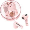 ONIKUMA T301 Auricular Bluetooth inalámbrico de dibujos animados transparente