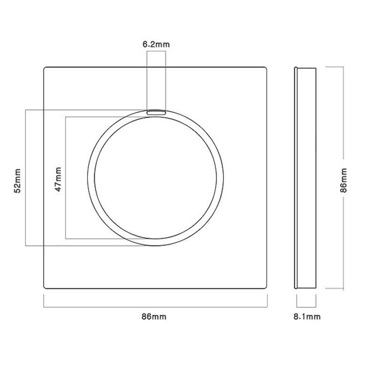 Panel de interruptor LED de trefilado de aluminio gris de 86 mm, One Billing Control, One Open Dual Control, Two Billing Control, Two Open Dual Control, Triple Billing Control, Triple Open Dual Control, Four Open Dual Control, One Open Multiple Control...