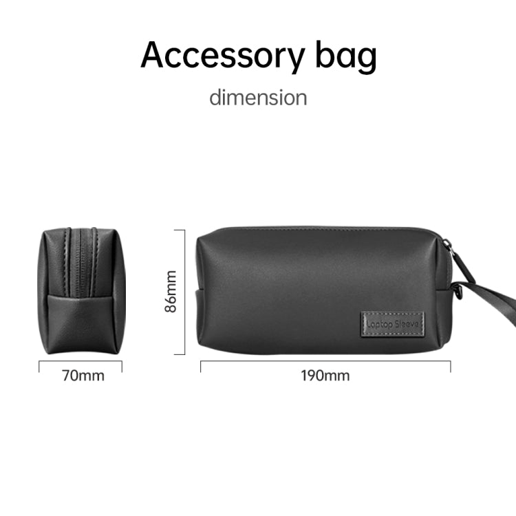 Bolsa para portátil con soporte para sobres y bolsa de accesorios, For 13/14 inch, For 15.4/15.6/16.1 inch