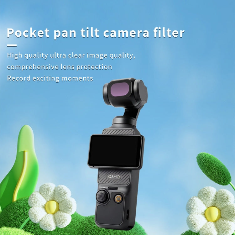 Para DJI OSMO Pocket 3 JSR CB Series Filtro de lente de cámara, MCUV, CPL, ND8, ND16, ND32, ND64, ND256, ND1000, ND8PL, ND16PL, ND32PL, ND64PL, 1/8 Black Mist Filter, NIGHT, STAR, 3 in 1 CPL ND8/16, 3 in 1 ND16/64/256, 4 in 1 CPL ND16/32/64            ...