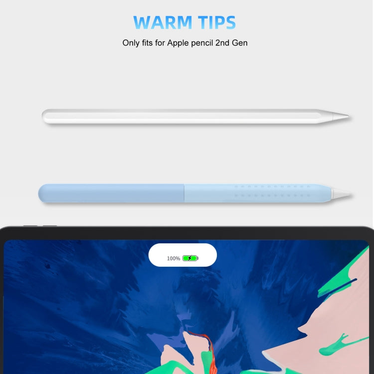 Estuche para lápiz óptico colorido degradado desmontable, For Apple Pencil 2 / Pro