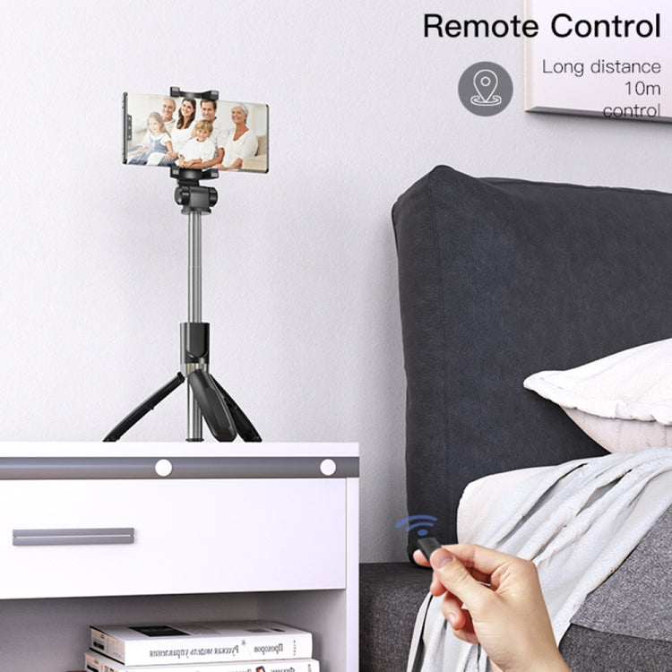 Yesido SF11 Trípode Bluetooth retráctil Teléfono Transmisión en vivo Soporte para selfies, SF11