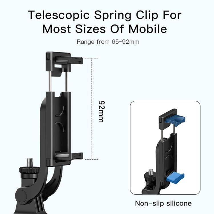 Yesido SF13 Trípode Bluetooth extendido retráctil Teléfono Transmisión en vivo Soporte para selfies, SF13