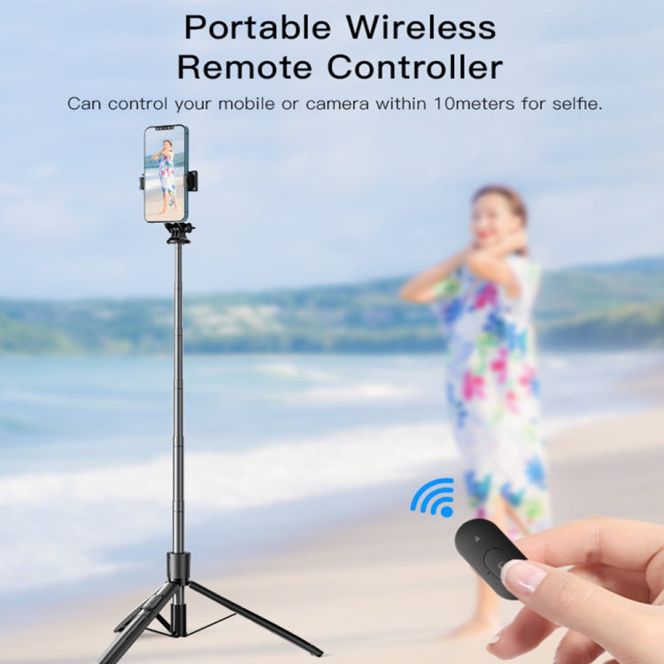 Yesido SF13 Trípode Bluetooth extendido retráctil Teléfono Transmisión en vivo Soporte para selfies, SF13