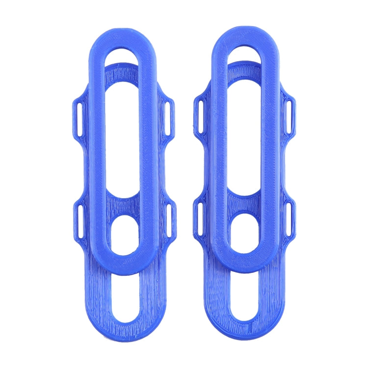 1 par de adaptadores de conector VR BOBOVR M2 para cabeza para Meta Quest 3, Headwear Connector (Blue), Headwear Connector (Red)