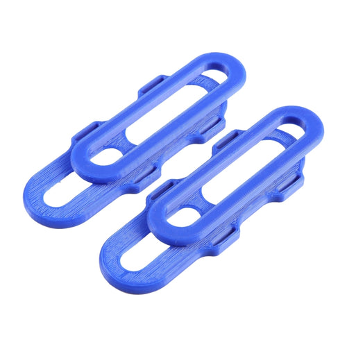 1 par de adaptadores de conector VR BOBOVR M2 para cabeza para Meta Quest 3, Headwear Connector (Blue), Headwear Connector (Red)