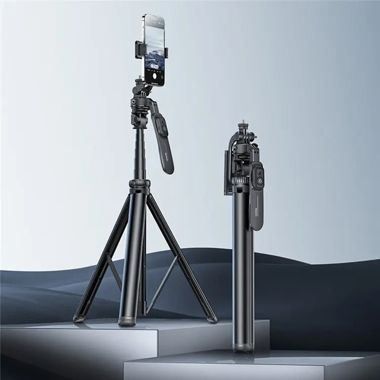 YESIDO SF17 Soporte de trípode de metal retráctil multifuncional Selfie Stick para cámara de teléfonos celulares, SF17