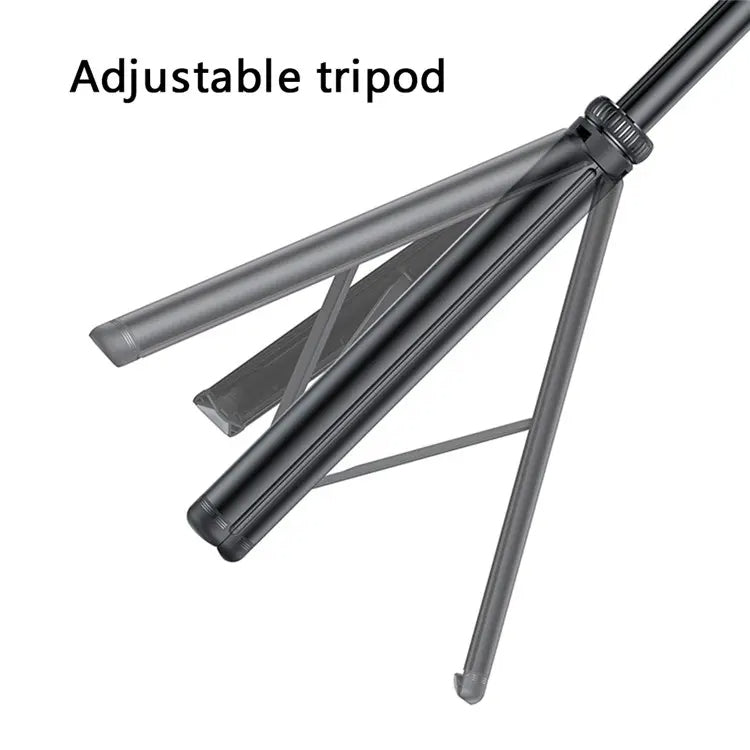 YESIDO SF17 Soporte de trípode de metal retráctil multifuncional Selfie Stick para cámara de teléfonos celulares, SF17
