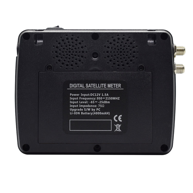 iBRAVEBOX V10 Finder Pro Buscador de señal de medidor de satélite digital con pantalla de 4,3 pulgadas, compatible con DVB-S/S2/S2X/T/T2/C, EU Plug, US Plug, UK Plug, AU Plug