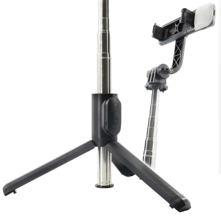 Q07 Bluetooth Selfie Stick Trípode multifuncional para transmisión en vivo, Without Light, With Light