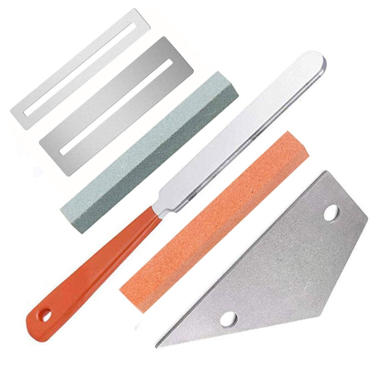 Juego de herramientas para pulir y nivelar trastes de lima de guitarra, Guitar File Fret Polishing