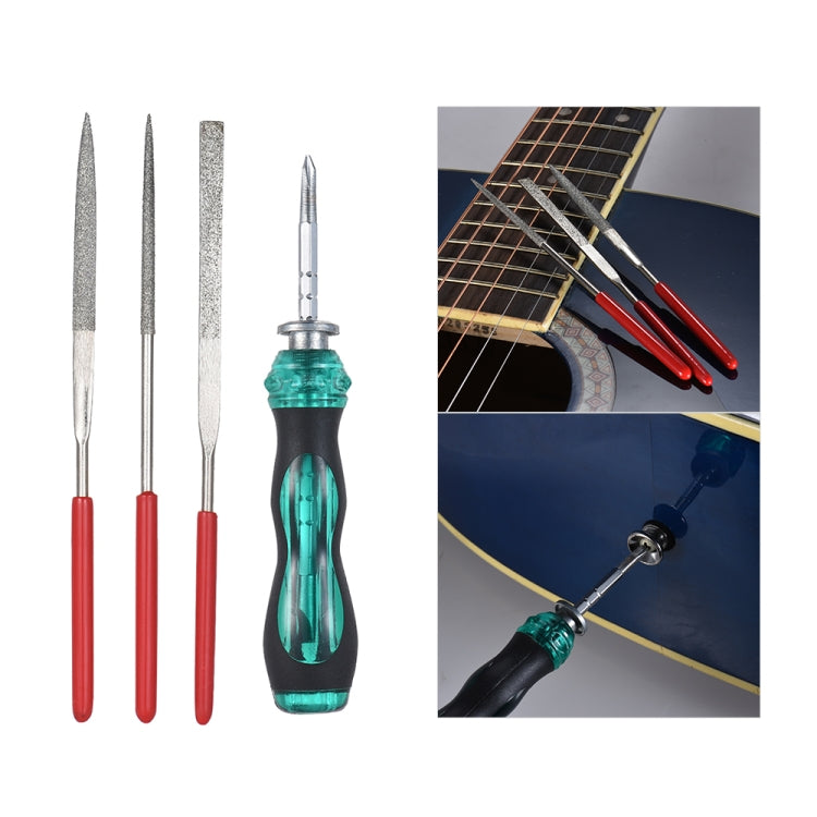 Juego de herramientas de limpieza y mantenimiento de guitarra., Guitar Maintenance Tools