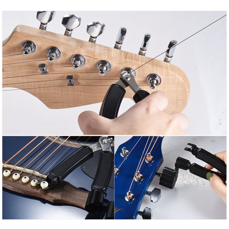 Juego de herramientas de limpieza y mantenimiento de guitarra., Guitar Maintenance Tools