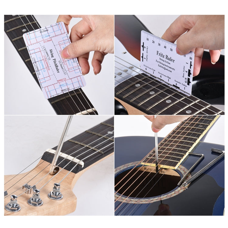 Juego de herramientas de limpieza y mantenimiento de guitarra., Guitar Maintenance Tools