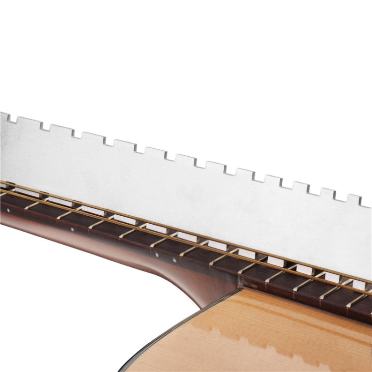 Herramienta de reparación de regla plana para cuello de guitarra, Neck Measuring Ruler