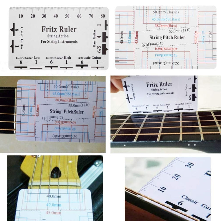 Juego de herramientas para cambiar cuerdas de guitarra 9 en 1, 9 in 1 Guitar String Changing Tool