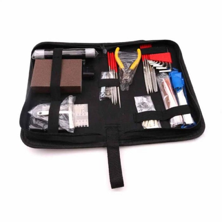 Juego de herramientas multifuncionales para reparación y mantenimiento de guitarras, Guitar Repair Tools