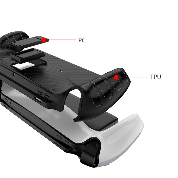 Estuche para consola de juegos de rayas de TPU con soporte, TPU Stripe