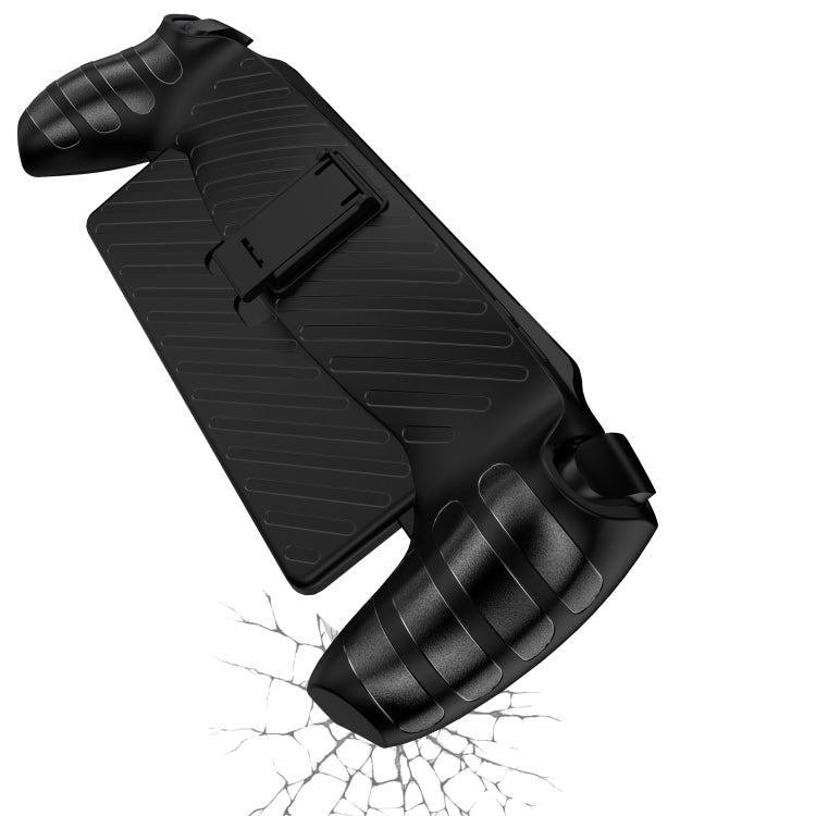 Estuche para consola de juegos de rayas de TPU con soporte, TPU Stripe
