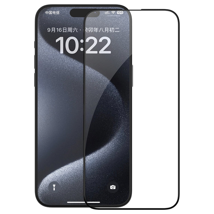 Película protectora de vidrio templado serie NILLKIN Chang, For iPhone 15 Pro Max, For iPhone 15 Plus, For iPhone 15